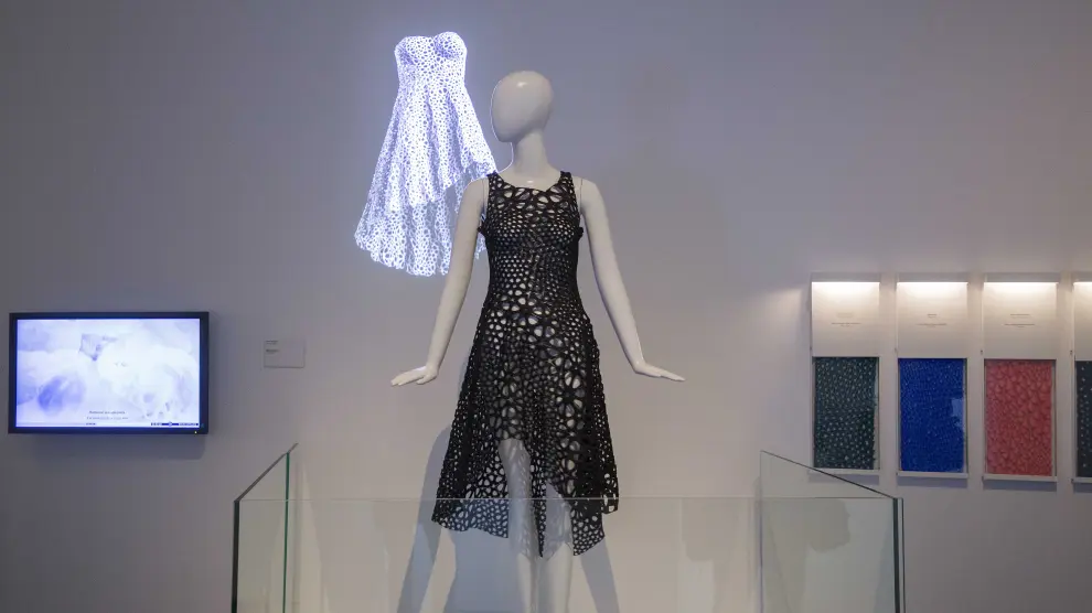 Un vestido impreso en 3D.