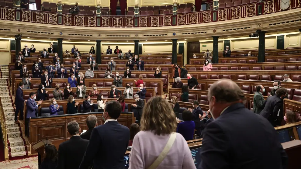 Un pleno en el Congreso de los Diputados.