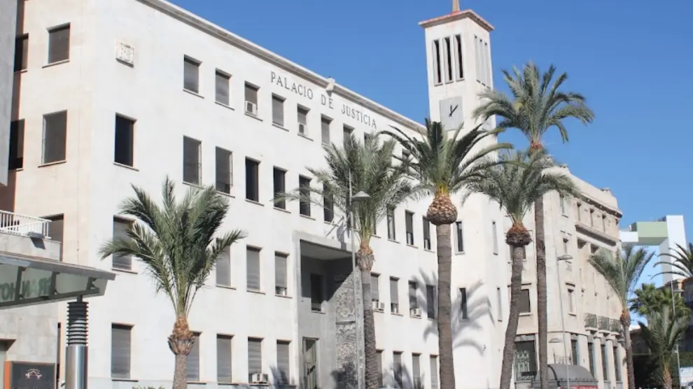 Una imagen de la Audiencia Provincial de Almería.