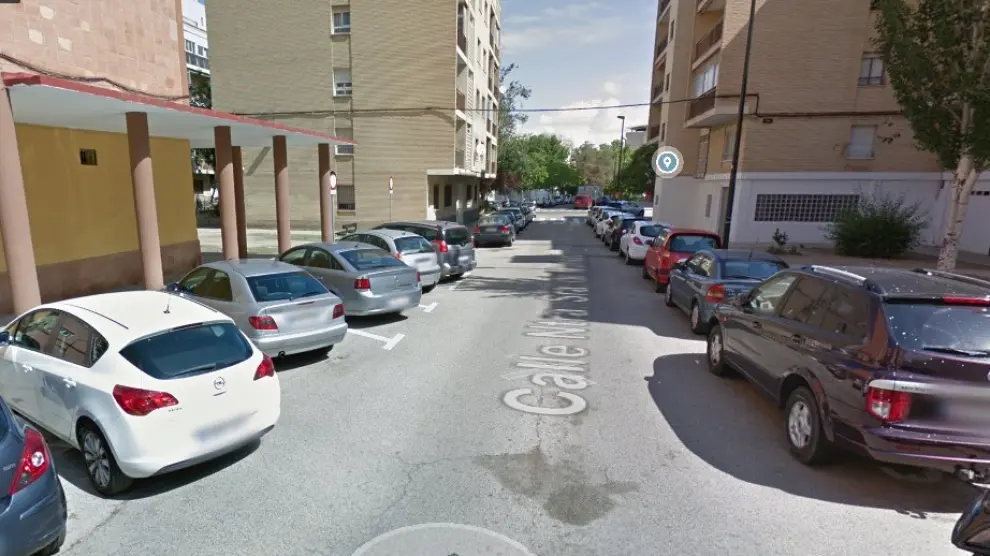 La detención del joven por conducir drogado se ha producido en la calle de Monasterio de Nuestra Señora de Monlora en Zaragoza.