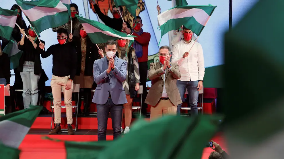 Acto oficial de presentación de Espadas como candidato a presidente de la Junta de Andalucía