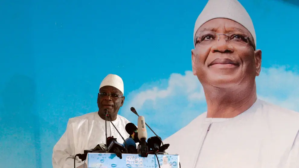 FILE PHOTO: Mali's ousted president Keita dies at 76