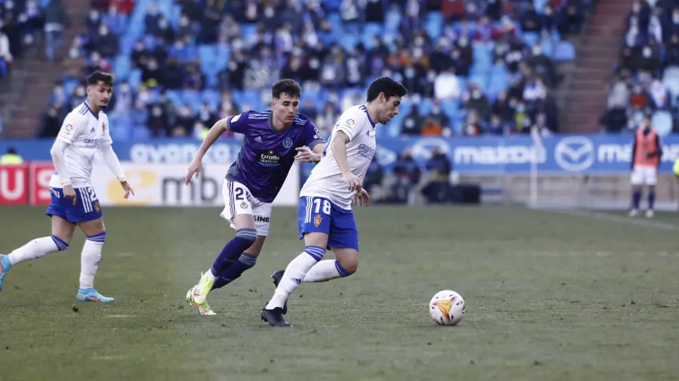 Foto del partido Real Zaragoza-Real Valladolid, correspondiente a la jornada 24 de Segunda División