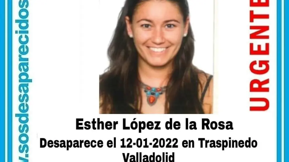 Esther López, desaparecida en Valladolid.