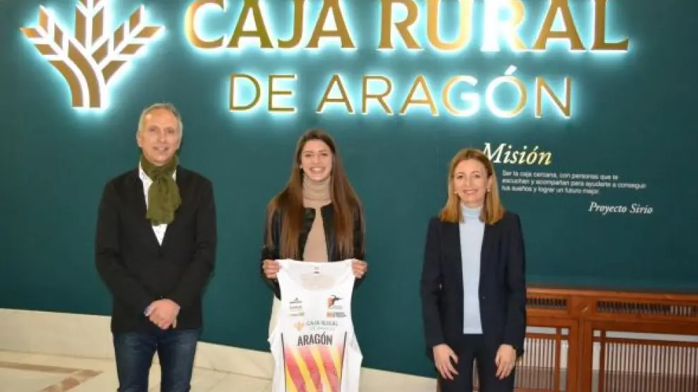 Presentación del nuevo acuerdo de patrocinio de la Federación Aragonesa de Atletismo