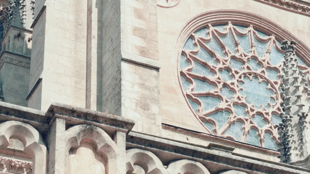 Imagen de archivo de la fachada de la Catedral de Burgos, donde nunca llego el mapa