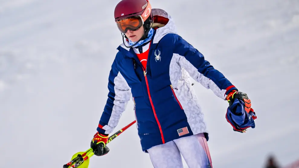 La esquiadora estadounidense Mikaela Shiffrin.