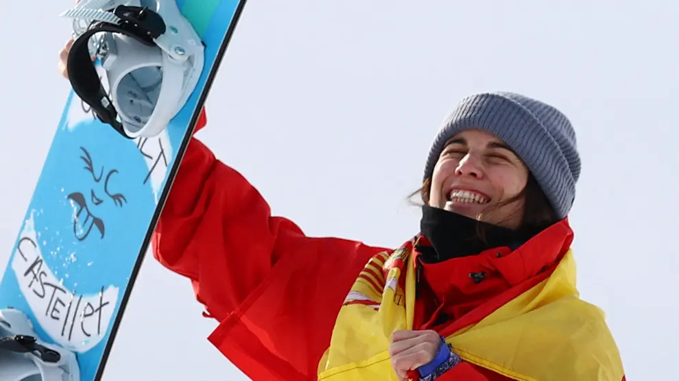 La catalana Queralt Castellet ha conseguido la medalla de plata en los Juegos Olímpicos de Pekín 2022.