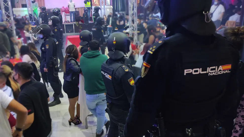 Dispositivo especial de la Policía en Zaragoza contra las bandas latinas.