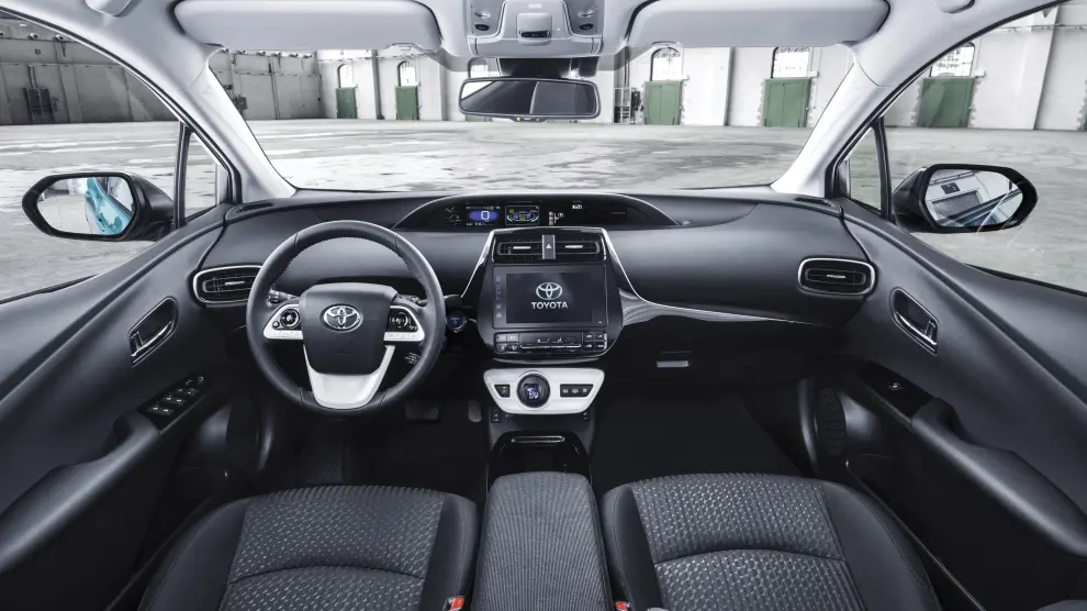 Interior del Toyota Prius