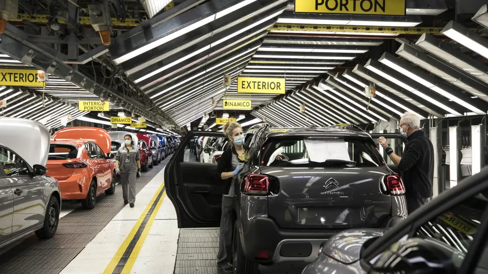 Fábrica de Opel España, del grupo Stellantis, en Figueruelas.
