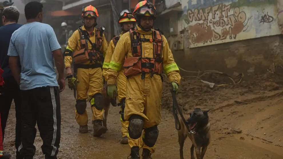 Se han reforzaron las tareas de búsqueda con nuevas dotaciones de bomberos provenientes de otros estados brasileños.