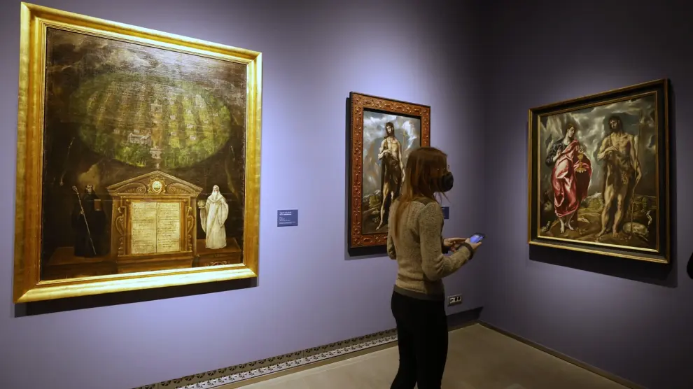 El Museo Goya ofrece la exposición del Greco hasta el próximo 29 de mayo.