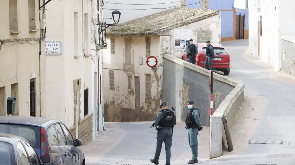 La Guardia Civil investiga la reyerta en la que falleció un joven en Ejea por un disparo y otro resultó herido
