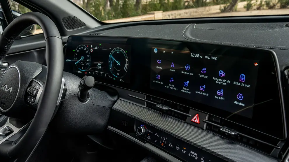 Interior digital para el nuevo Kia Sportage