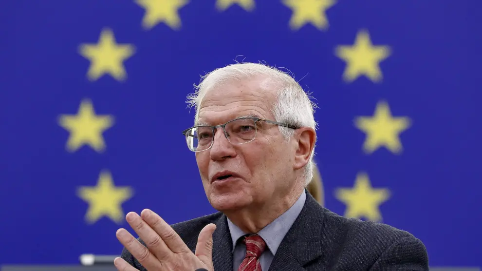 El alto representante de la Unión Europea para Asuntos Exteriores, Josep Borrell FRANCE EU PARLIAMENT