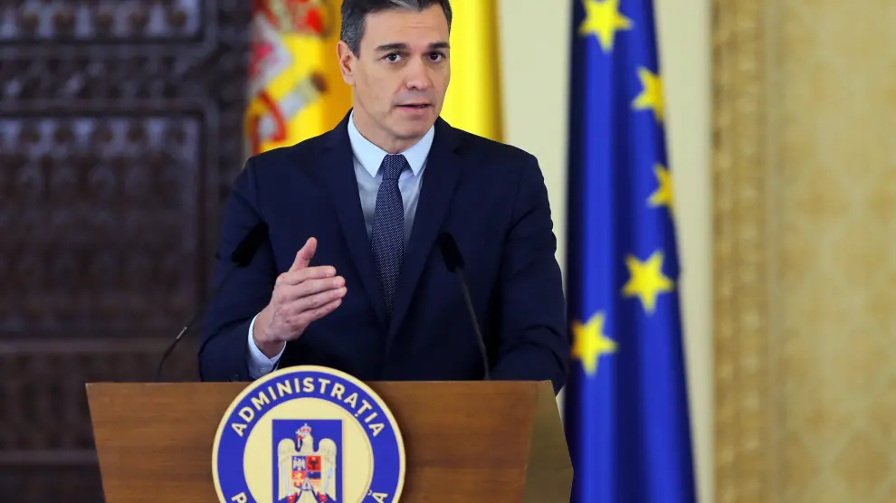 Spanish Prime Minister Sanchez in Romania