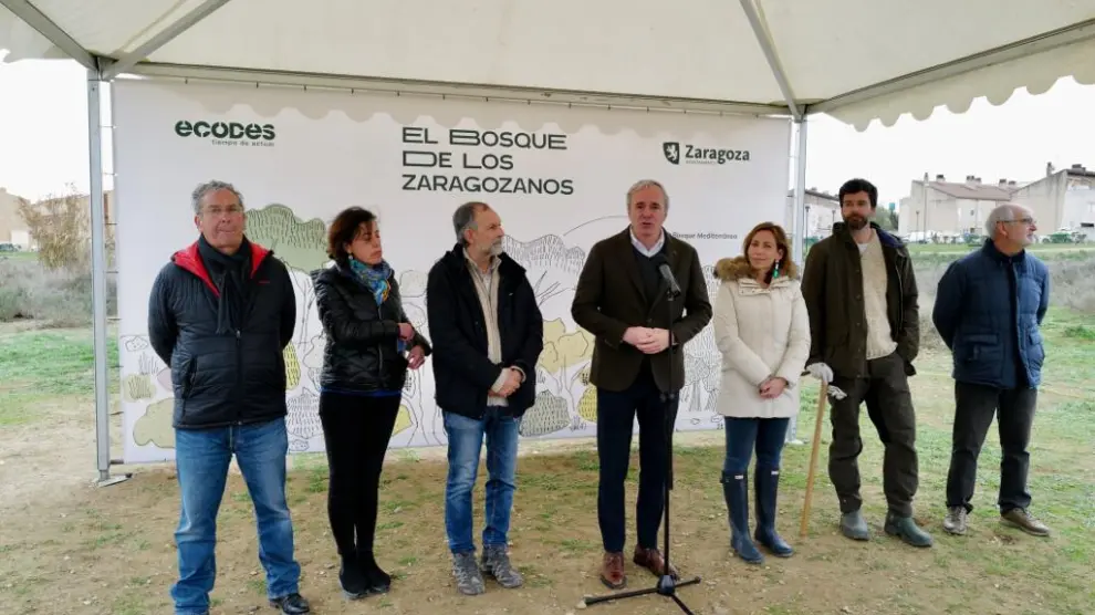 El Bosque de los Zaragozanos ha celebrado este lunes el Día Internacional de los Bosques.