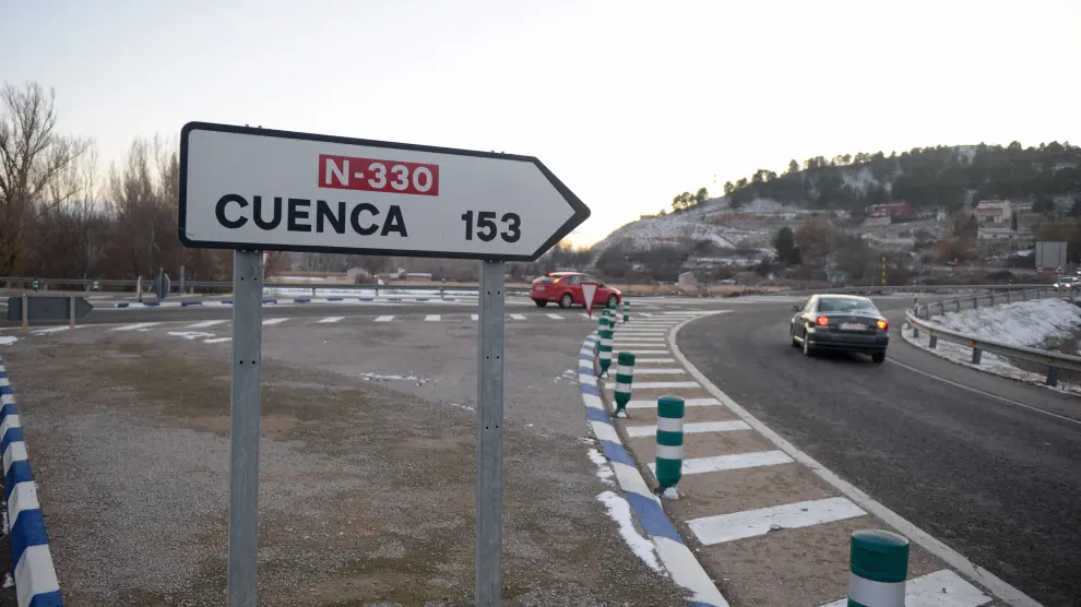 Conexión de la N-330 con la N-234 en Teruel.