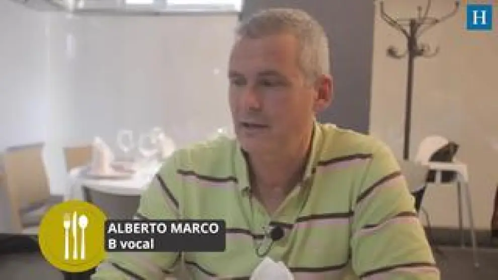 Alberto Marco, cantante de B Vocal, nos acerca hasta la Lobera de Martín, donde nos cuenta su afición por la carne madurada.