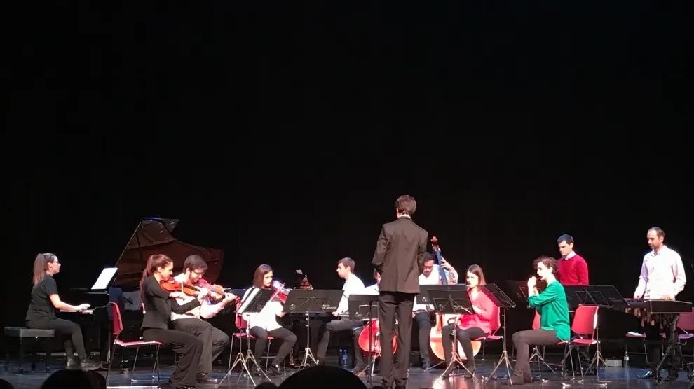 La Orquesta de Cámara de Rioja Filarmonía.