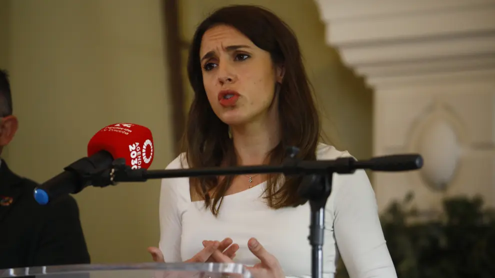 Irene Montero no comparte el "giro que ha dado el PSOE" respecto al Sáhara