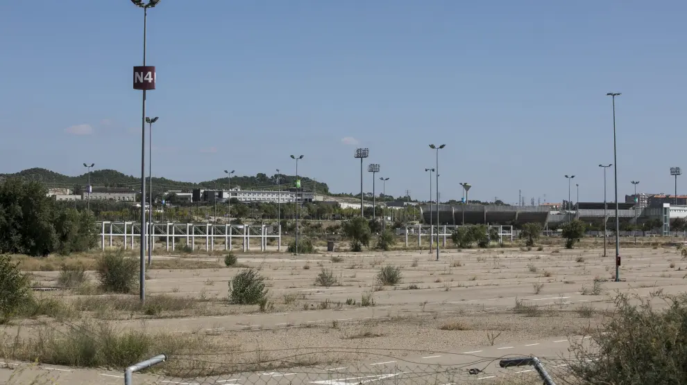 El estadio se ubicaría en el estacionamiento del Parking Norte, propiedad de la DGA.
