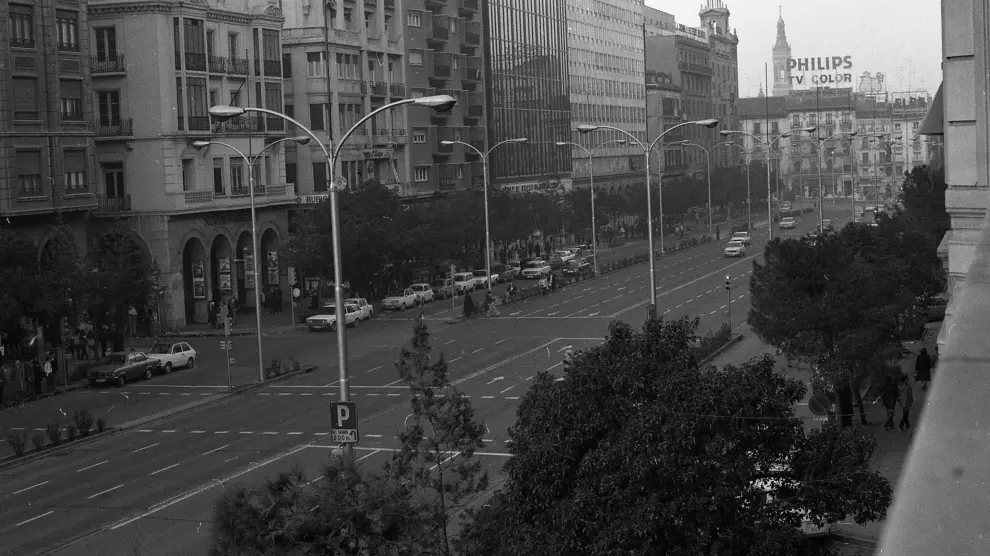 Paseo de la Independencia en 1978