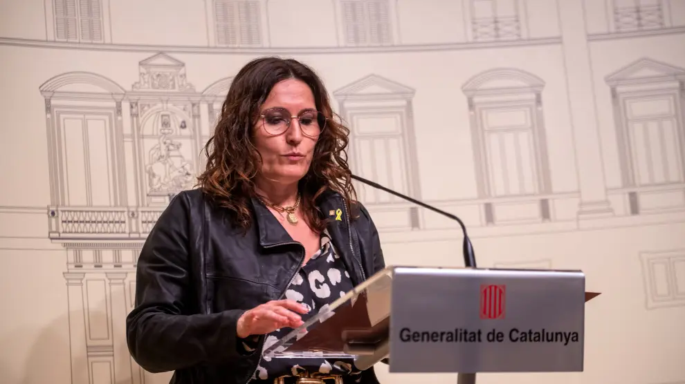 La consellera de Presidencia de la Generalitat, Laura Vilagrà
