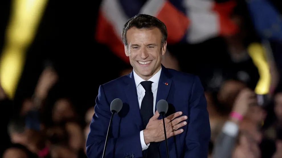 Emmanuel Macron es reelegido presidente de Francia.