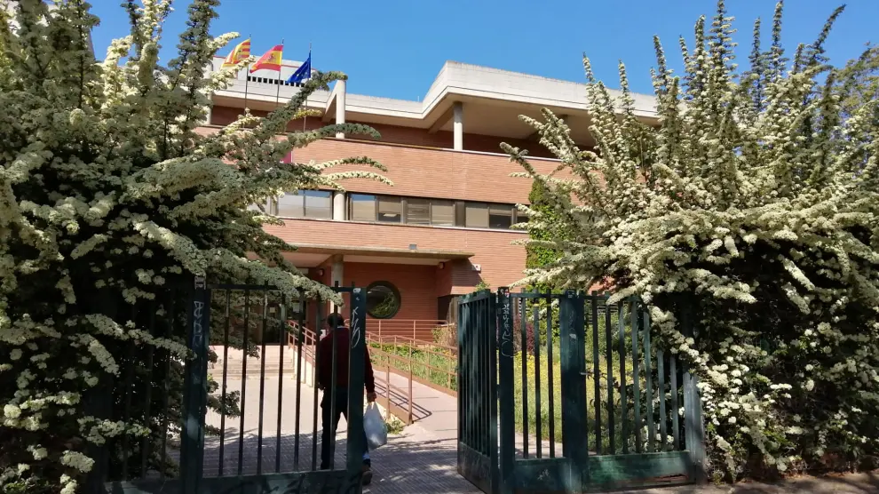Servicio provincial de Educación, en Zaragoza.