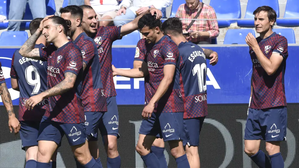 Foto del partido SD Huesca-Sporting, correspondiente la jornada 39 de Segunda División en El Alcoraz