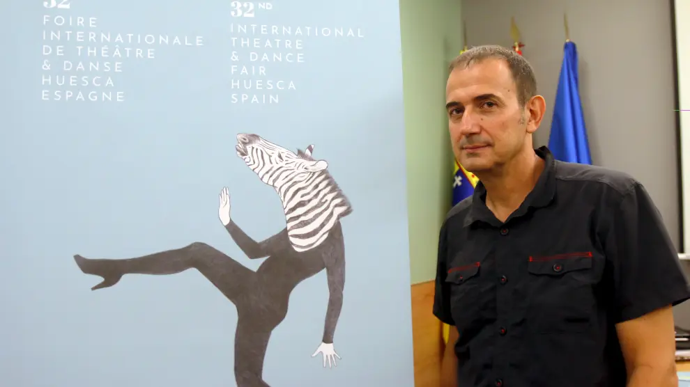 Javier Brun, en la presentación de una de las últimas ediciones de la Feria de Teatro.