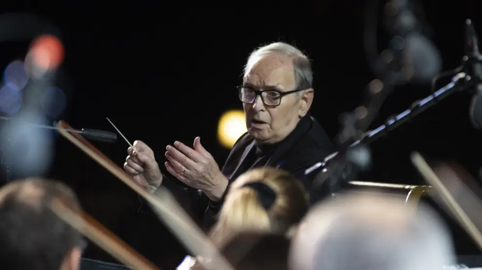 El compositor Ennio Morricone, en el documental de Giuseppe Tornatore ‘Ennio, el maestro’