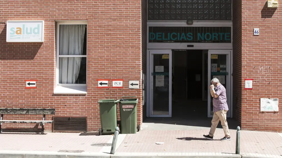 Imagen de archivo del exterior del centro de salud Delicias Norte, en Zaragoza.