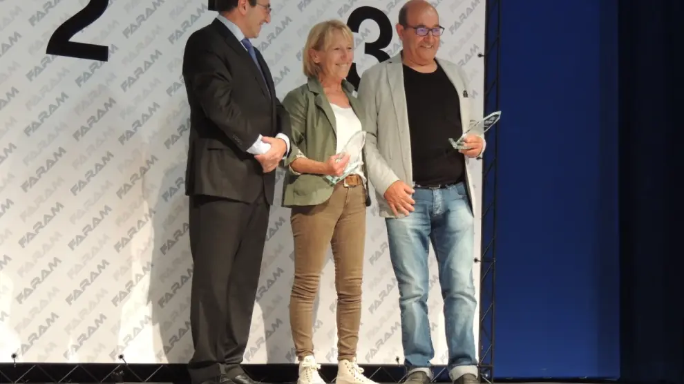 Premiados en la gala anual de la Federación Aragonesa de Motociclismo.