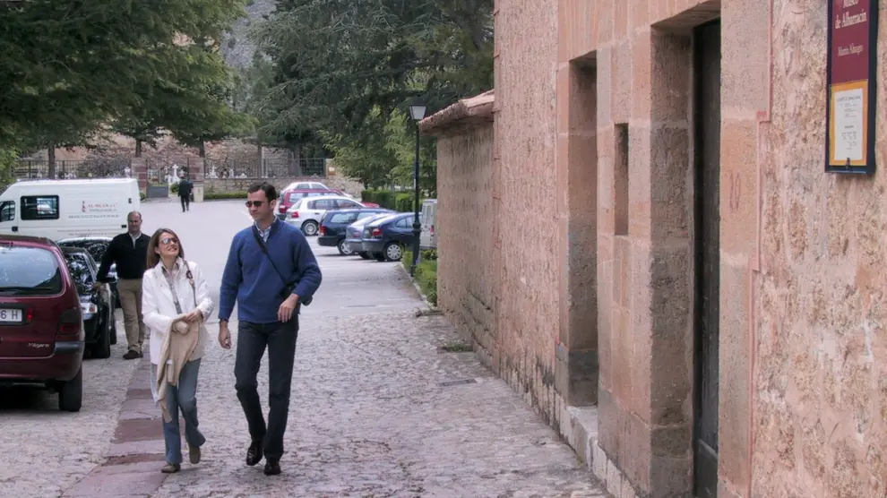 La primera localidad aragonesa que visitaron los entonces príncipes de Asturias fue Albarracín.