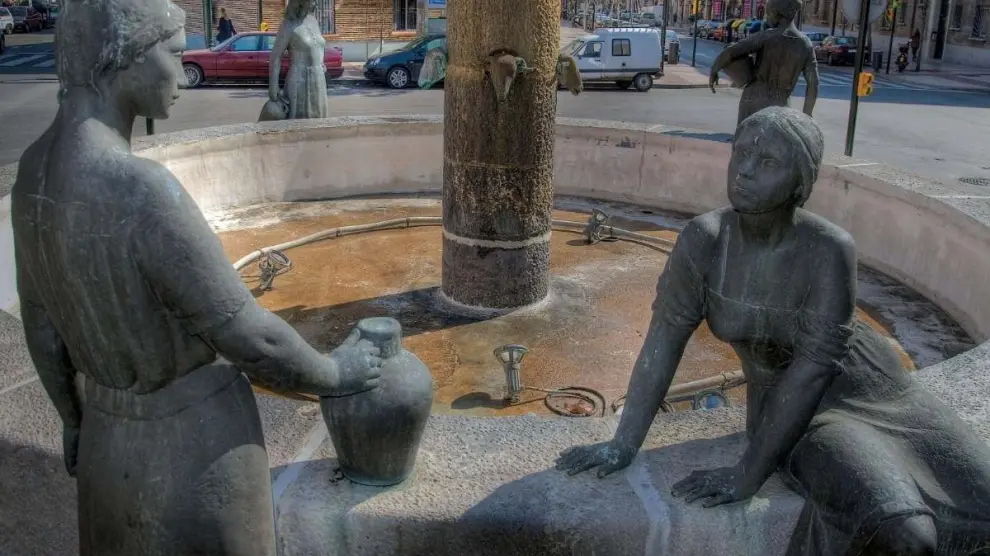Fuente de Las Aguadoras en Zaragoza