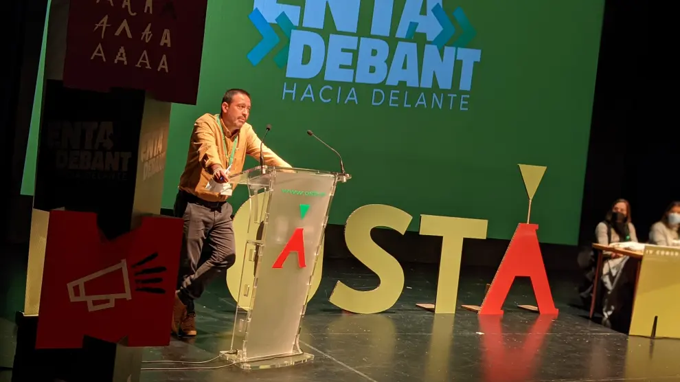 David Lázaro lidera hoy el sindicato aragonesista OSTA.
