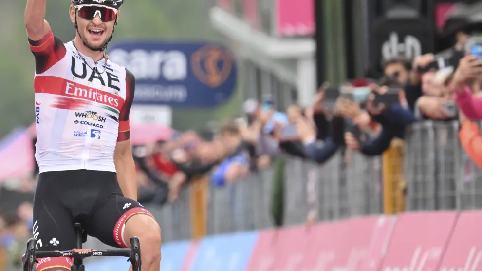 Alessandro Covi, vencedor de la penúltima etapa del Giro