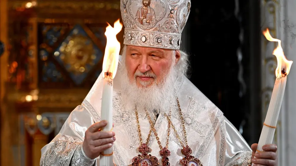 El patriarca Kirill, máximo exponente de la iglesia Ortodoxa.