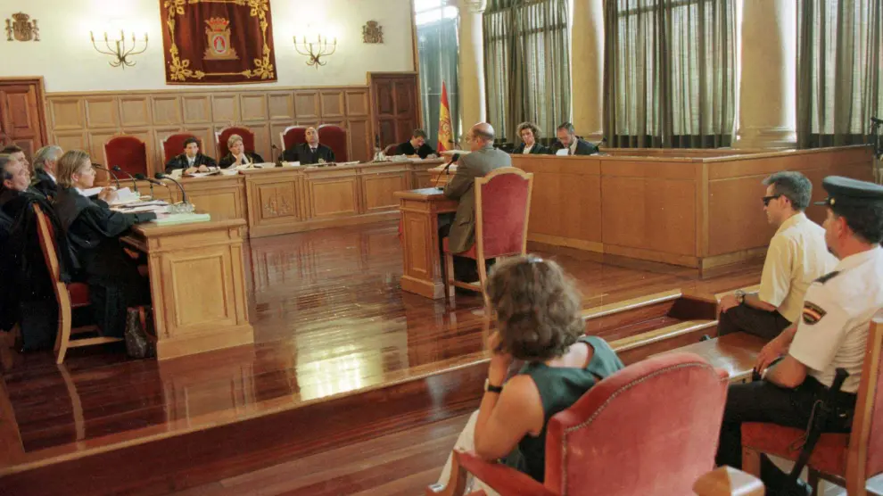 [El juicio del acusado zaragozano se celebró en la Audiencia de Soria en 1999.