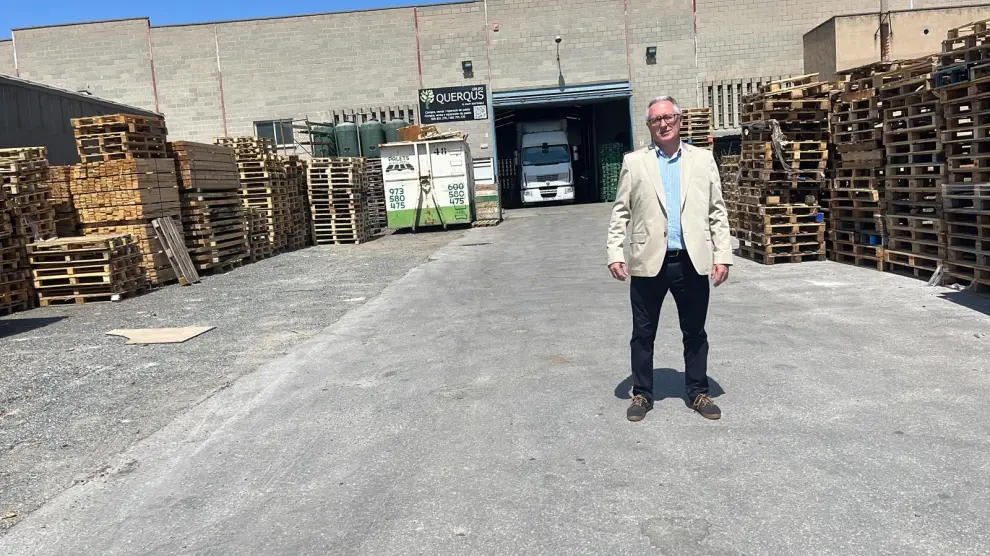 Fernando Ucelay Alonso-Lej, director general de Grupo Querqus, en la instalación que su empresa tiene en la localidad tarraconense de Valls.
