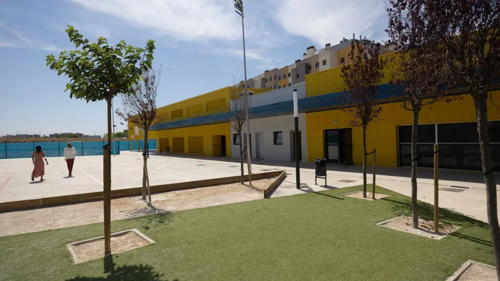 Nuevo aulario de Primaria del colegio público Soledad Puértolas de Zaragoza.