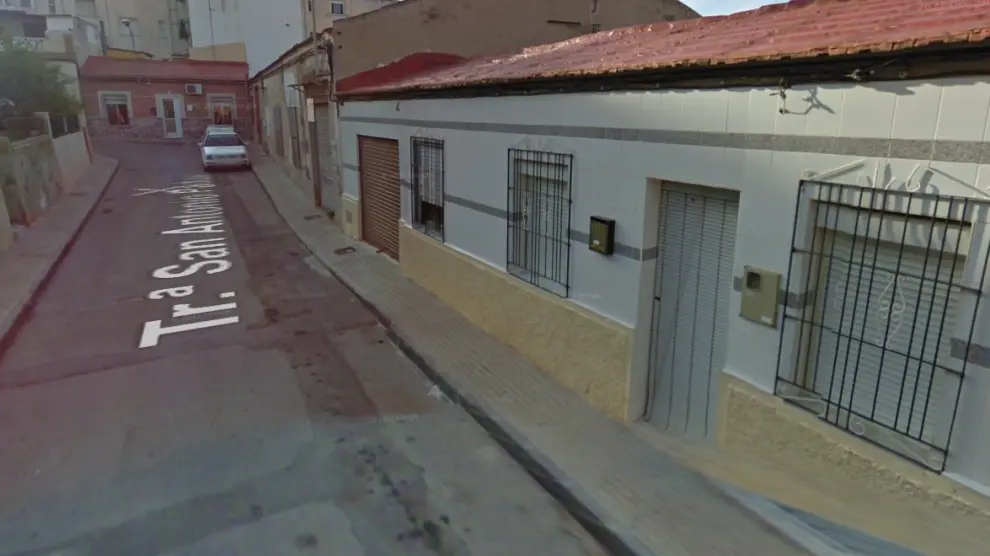 Calle San Antonio de Padua, en Orihuela (Alicante).
