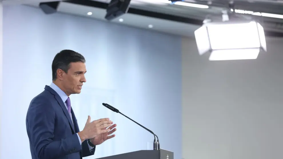 Rueda de prensa de Pedro Sánchez tras el Consejo de ministros