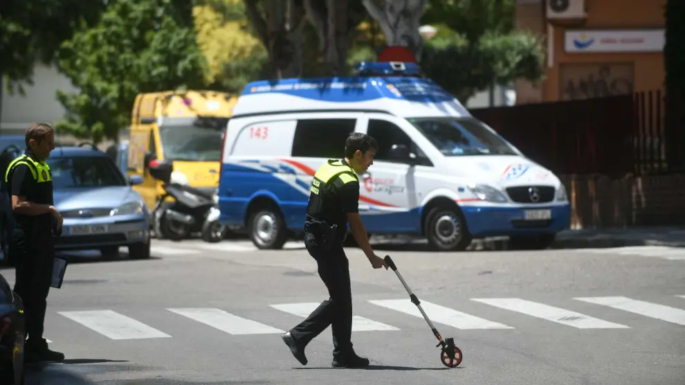 Fotos del atropello mortal en Zaragoza