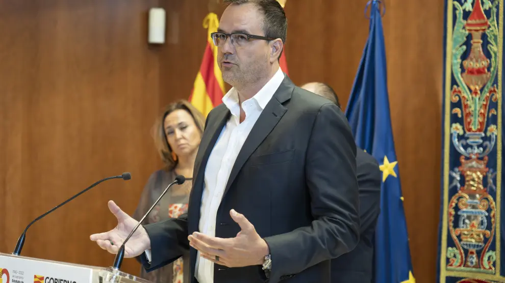 Mikkel Vestergaard, fundador del grupo Sceye que quiere construir dirigibles en Teruel.