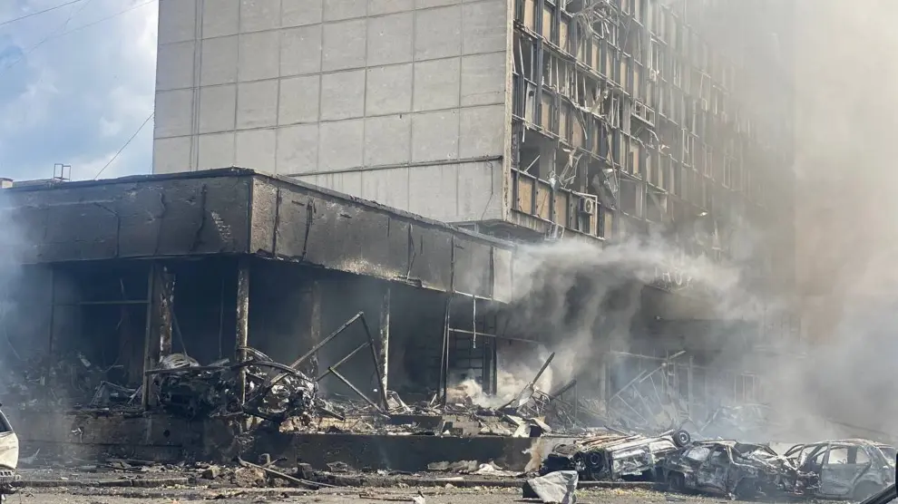 Ataque ruso en Vinnytsia, ciudad del centro de Ucrania