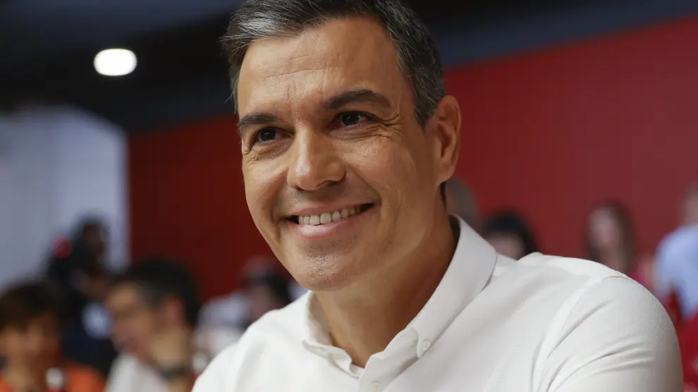 Pedro Sánchez recientemente en inicio del Comité Federal extraordinario del PSOE